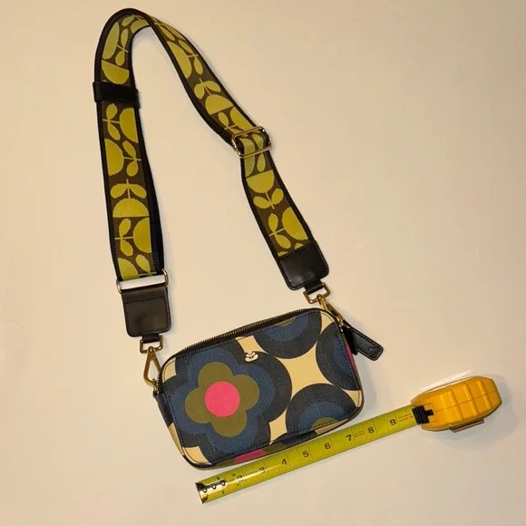 Orla Kiely Crossbody Floral Bag Purse EUC - Picture 6 of 7